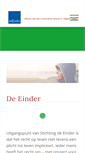 Mobile Screenshot of deeinder.nl