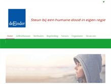 Tablet Screenshot of deeinder.nl